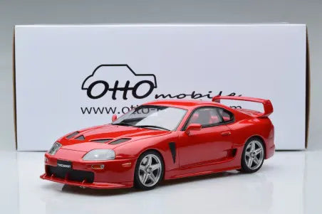 Toyota Supra TRD 3000 GT A80 Red Otto 1/18