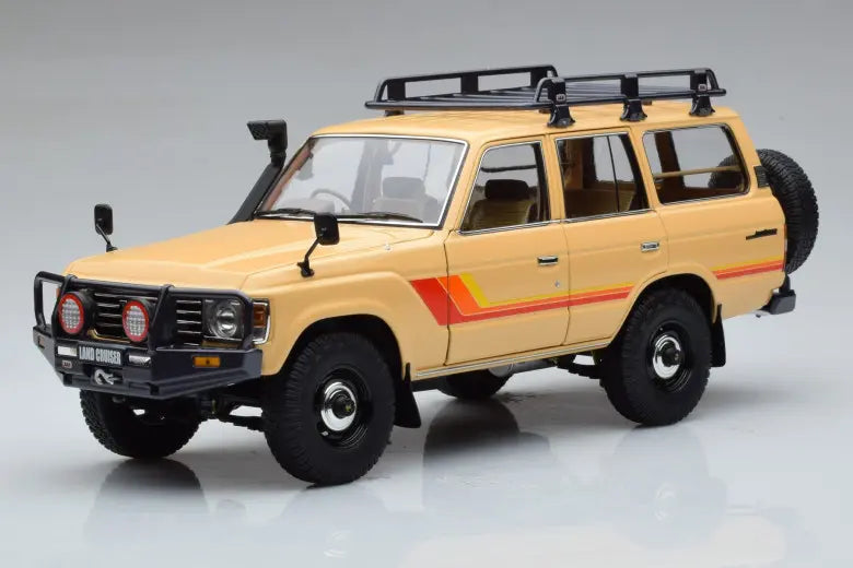 Toyota Land Cruiser 60 Beige With Optional Parts Kyosho 1/18