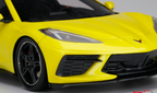 1/18 Top Speed 2020 Chevrolet Corvette C8 Stingray (Accelerate Yellow Metallic) Car Model