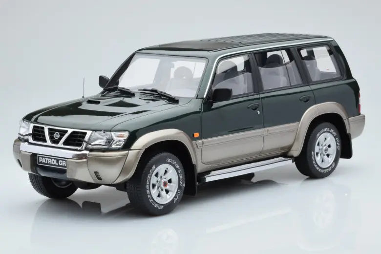 Nissan Patrol GR Y61 Green Otto 1/18
