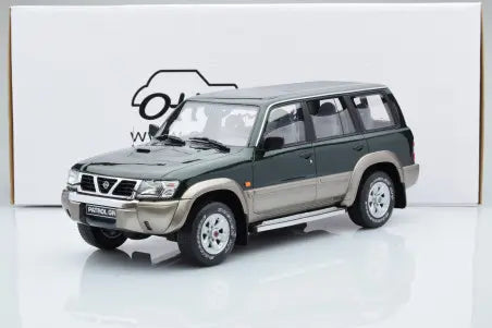 Nissan Patrol GR Y61 Green Otto 1/18