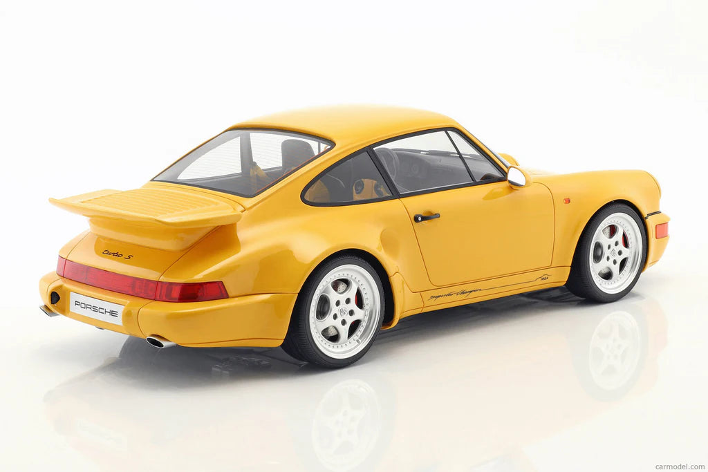 Porsche 911 (964) Turbo S Lightweight 1993 -- Yellow -- GT Spirit 1:12