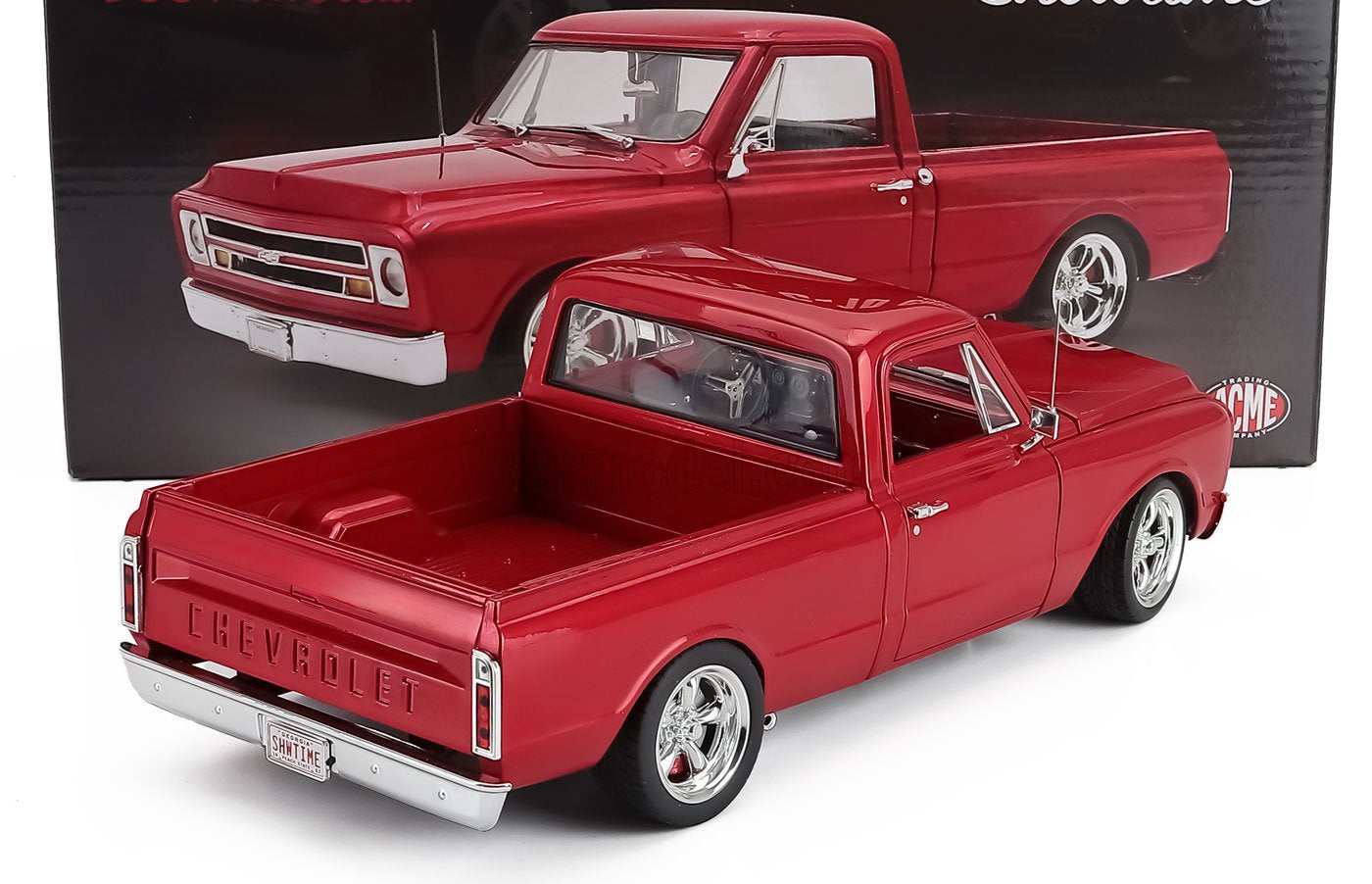 PREORDER  CHEVROLET - C-10 PICK-UP CUSTOM 1967  - 1/18 ACME-MODELS