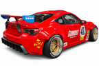 1:18 Gumout 411 Donut Toyota GT86 Super Modificato & Ferrari engine Diecast