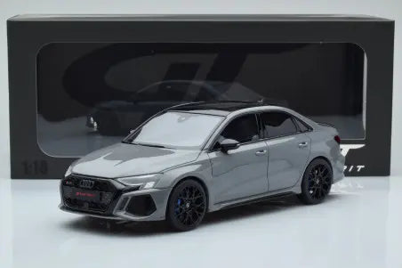 Audi RS3 Sedan Performance Edition Grey GT Spirit 1/18