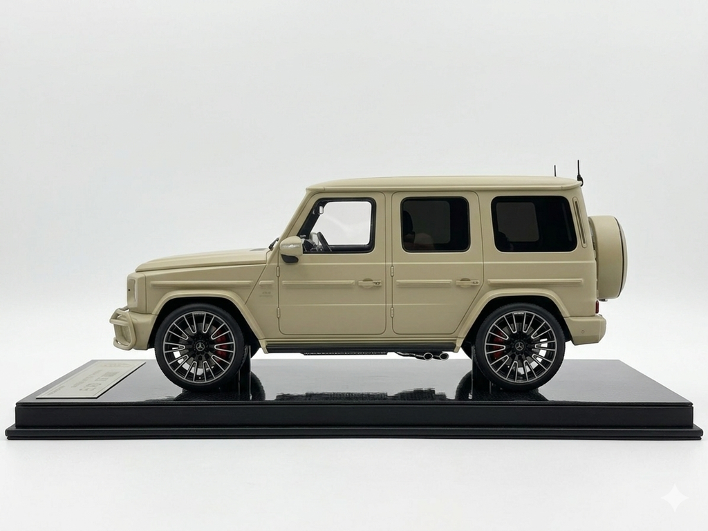 Mercedes-Benz AMG G63 2025 – Military Sand Beige (1:18 Resin, Limited to 63 pcs) SE Models
