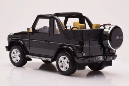 Mercedes G500 Convertible Obsidian Black Otto 1/18