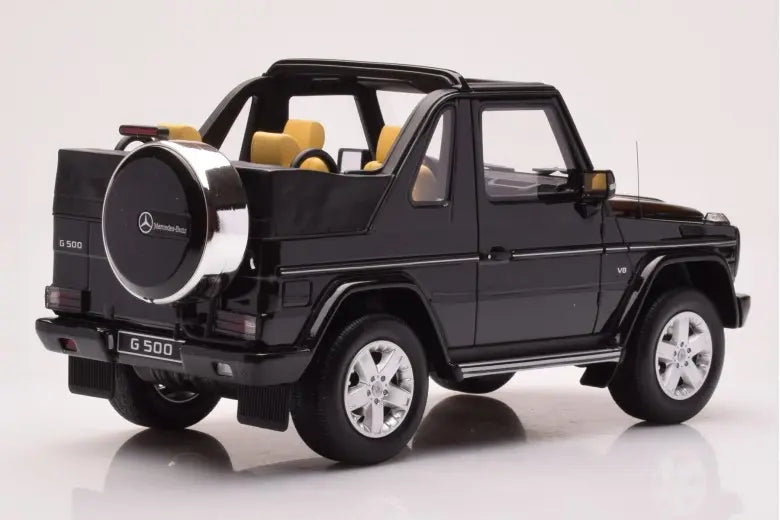 Mercedes G500 Convertible Obsidian Black Otto 1/18