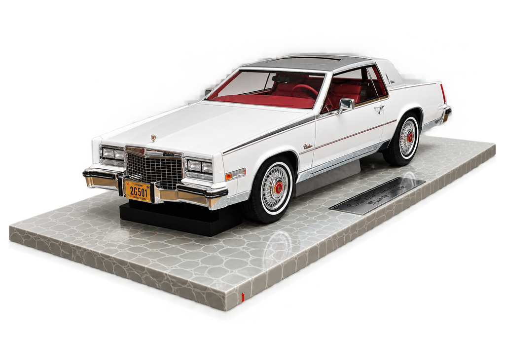 Cadillac Eldorado Biarritz 1980 White 1/18