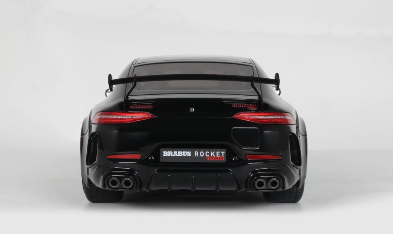 Mercedes-AMG GT 63 S E Performance Brabus Rocket 1000 (Black) Car Model 1/18 GT Spirit