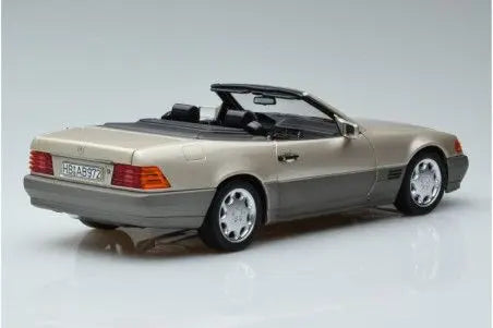 Mercedes 500 SL R129 Smoke Silver Norev 1/18