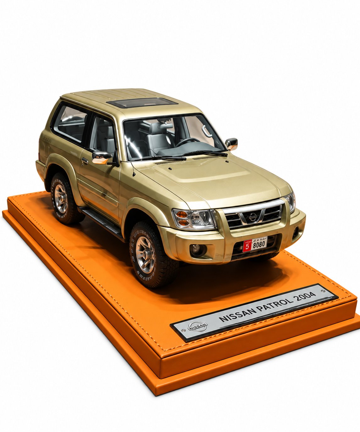 Nissan Patrol 2004 (Gold) Scale 1/18