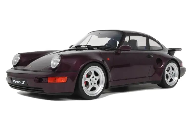 Porsche 911 964 Turbo S Purple GT Spirit 1/12