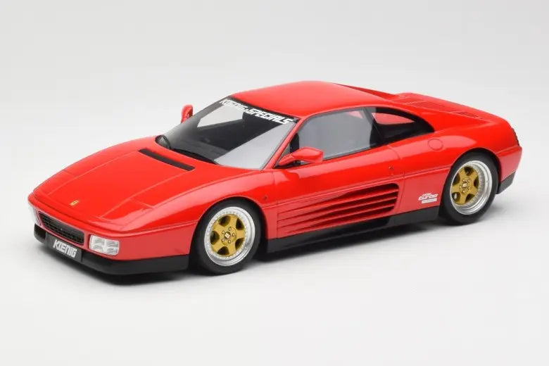 Ferrari 348 Twin Turbo Koenig Special Red GT Spirit 1/18