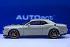Dodge Challenger R/T wide body Grey diecast car model Autoart 1/18