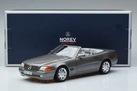 Mercedes 500SL R129 Gray Metallic Norev 1/18
