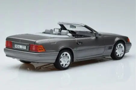 Mercedes 500SL R129 Gray Metallic Norev 1/18
