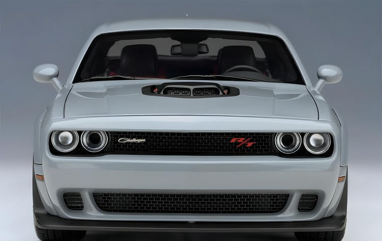 Dodge Challenger R/T wide body Grey diecast car model Autoart 1/18