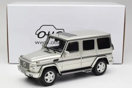 Mercedes G-Class G55 AMG Iridium Silver Otto 1/18