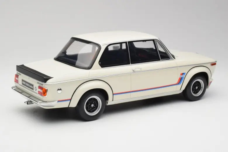 BMW 2002 Turbo Chamonix White Otto 1/12