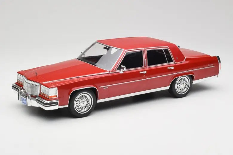 Cadillac Fleetwood Brougham Dark Red Metallic MCG 1/18