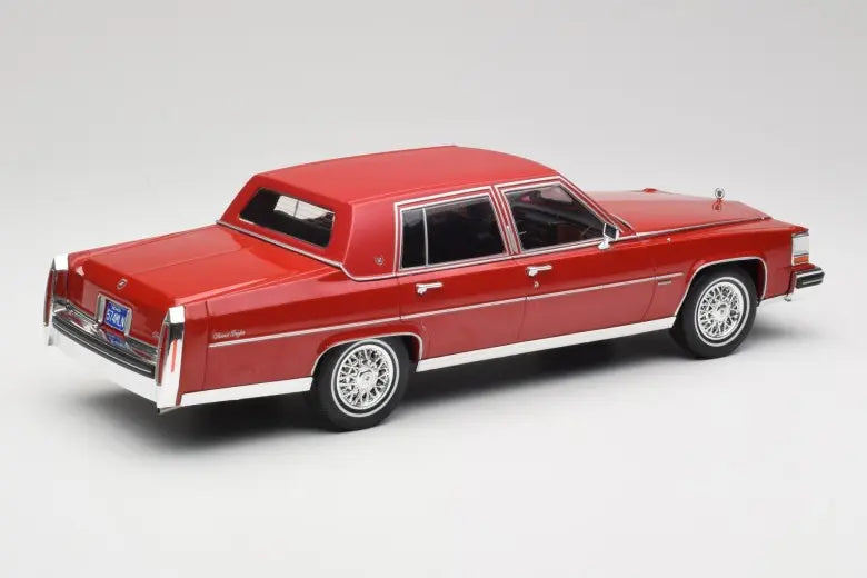 Cadillac Fleetwood Brougham Dark Red Metallic MCG 1/18