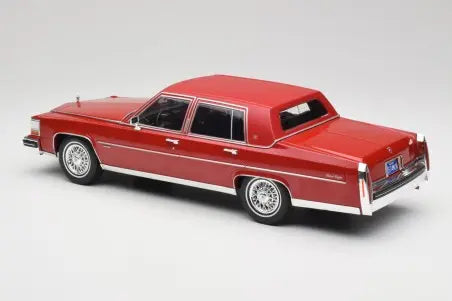 Cadillac Fleetwood Brougham Dark Red Metallic MCG 1/18