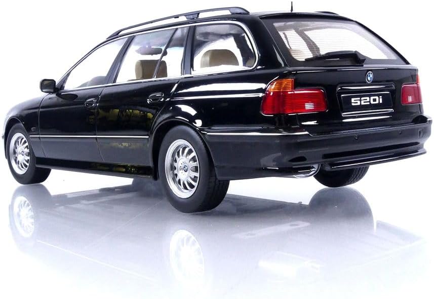 PREORDER BMW - 5-SERIES 520i (E39) TOURING SW STATION WAGON 1997 - BLACK MET KK-SCALE - 1/18