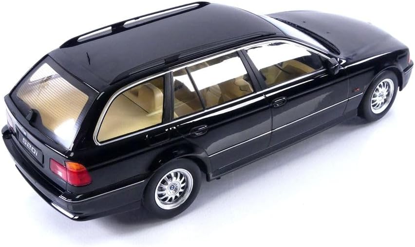 PREORDER BMW - 5-SERIES 520i (E39) TOURING SW STATION WAGON 1997 - BLACK MET KK-SCALE - 1/18