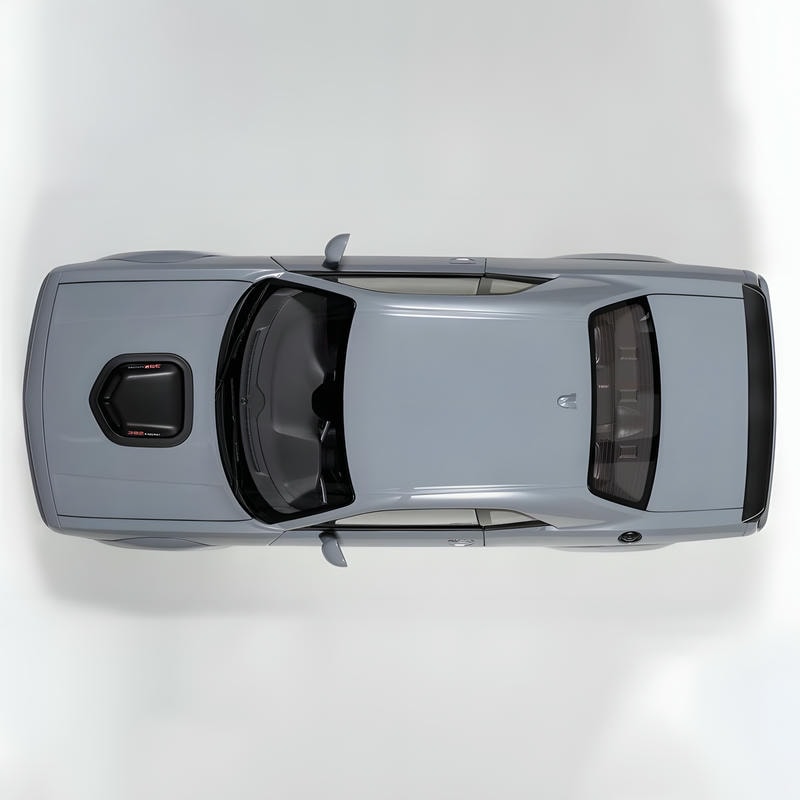 Dodge Challenger R/T wide body Grey diecast car model Autoart 1/18