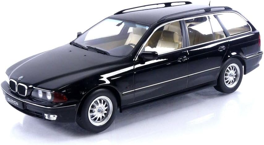 PREORDER BMW - 5-SERIES 520i (E39) TOURING SW STATION WAGON 1997 - BLACK MET KK-SCALE - 1/18