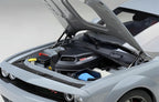 Dodge Challenger R/T wide body Grey diecast car model Autoart 1/18
