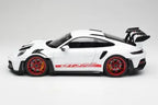 Porsche 911 992 GT3 RS White & Pyro Red Norev 1/12