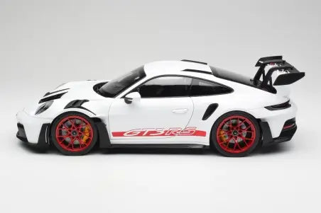 Porsche 911 992 GT3 RS White & Pyro Red Norev 1/12
