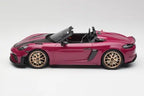Porsche 718 982 Spyder RS Weissach Package Ruby Star Neo GT Spirit 1/18