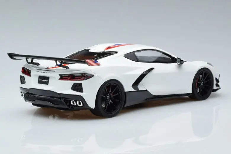 Chevrolet Hannesey Corvette C8 Arctic White GT Spirit 1/18