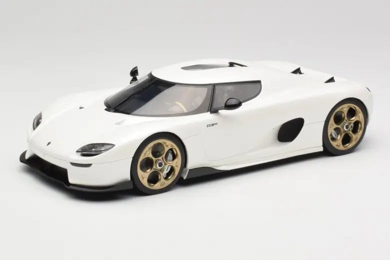 Koenigsegg CC850 Crystal White GT Spirit 1/18