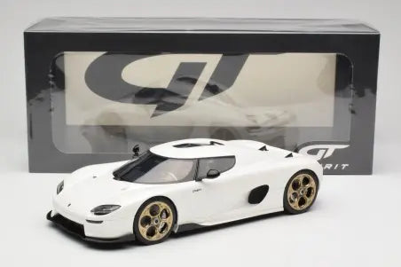Koenigsegg CC850 Crystal White GT Spirit 1/18