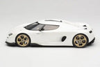 Koenigsegg CC850 Crystal White GT Spirit 1/18