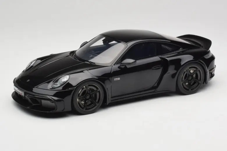 Porsche 911 992 Brabus 900 Rocket-R Obsidian Black GT Spirit 1/18