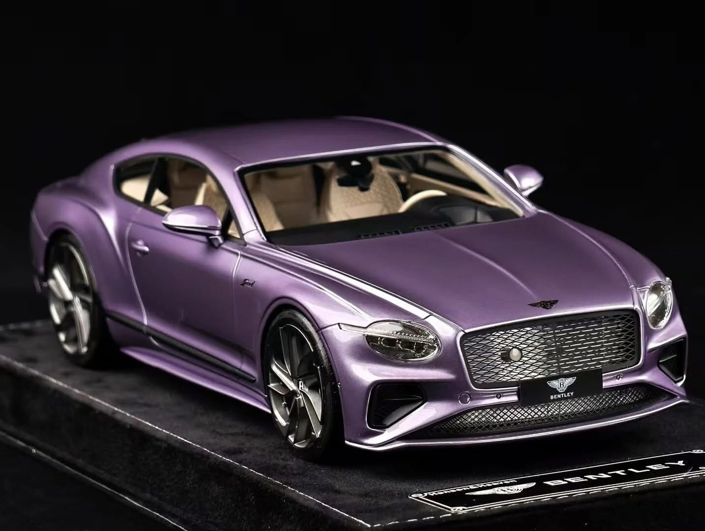 Bentley Continental GTS (Crystal Purple) [Henson&Heaven] 1/18 scale