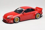Nissan Silvia S15 Rocket Bunny Burning Red Otto 1/18