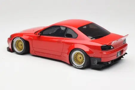 Nissan Silvia S15 Rocket Bunny Burning Red Otto 1/18