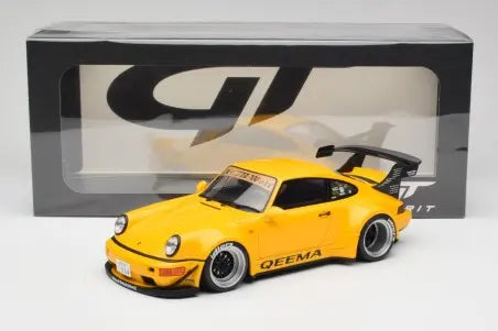Porsche 911 964 RWB Keema Yellow GT Spirit 1/18