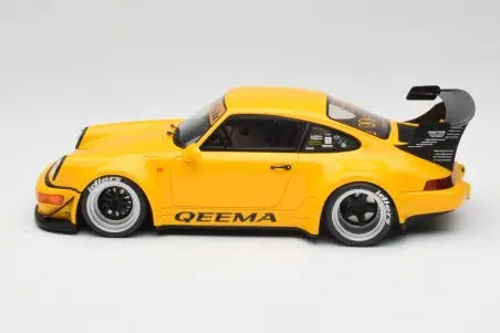 Porsche 911 964 RWB Keema Yellow GT Spirit 1/18