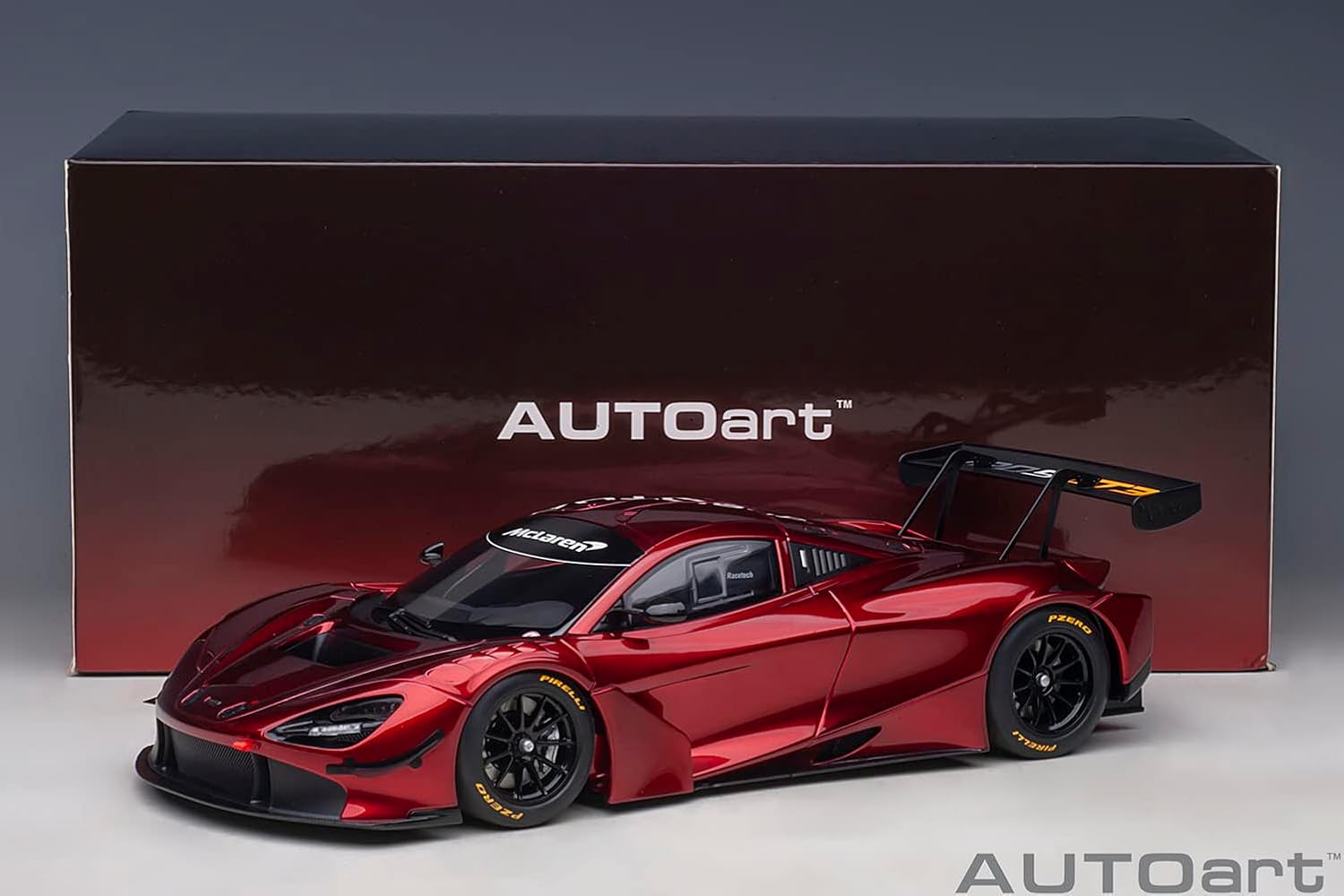 1/18 McLaren 720S GT3 Metallic Red Finished Product AUTOart