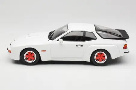 Porsche 924 Carrera GT White & Red Wheels MCG 1/18