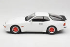 Porsche 924 Carrera GT White & Red Wheels MCG 1/18