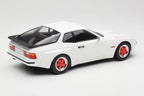 Porsche 924 Carrera GT White & Red Wheels MCG 1/18