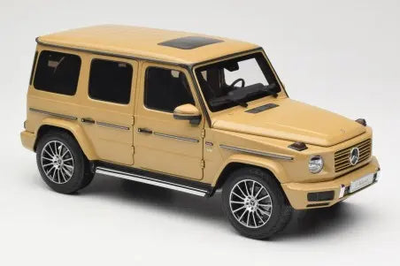 Mercedes G-Class G 500 W463A Solarbeam Yellow Metallic Minichamps 1/18